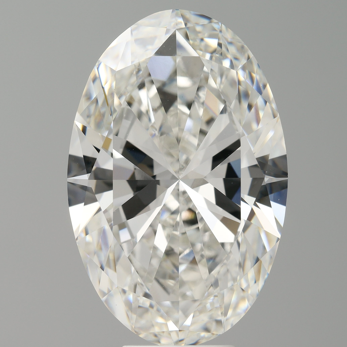 9.05 Carat Oval Shaped, Ideal Cut, F Color, VVS2 Clarity, IGI Certified Lab Grown Diamond