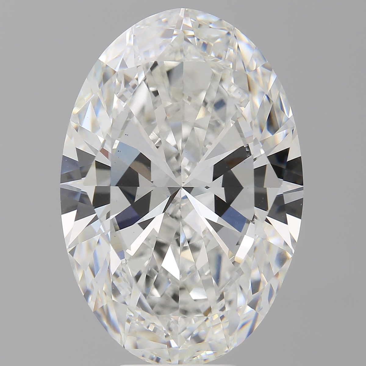 10.02 Carat Oval Shaped, Ideal Cut, F Color, VVS2 Clarity, IGI Certified Lab Grown Diamond