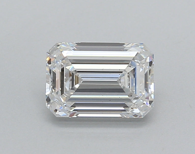 1.02 Carat Emerald Shaped, Very Good Cut, D Color, VS2 Clarity, IGI Certified Lab Grown Diamond