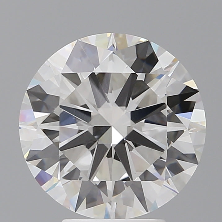 4.58 Carat Round Shaped, Excellent Cut, E Color, VVS2 Clarity, IGI Certified Lab Grown Diamond