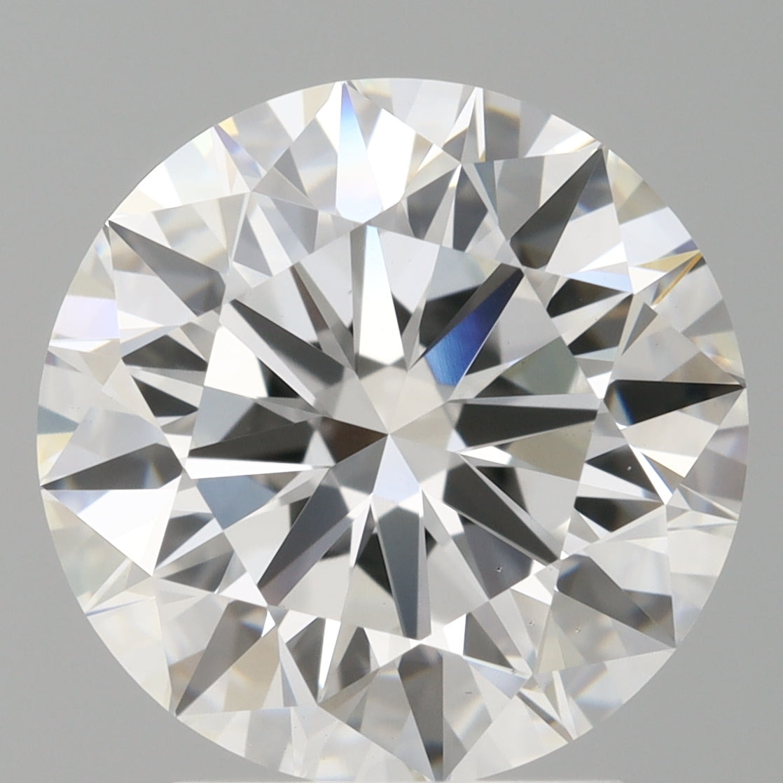 3.01 Carat Round Shaped, Excellent Cut, E Color, VS1 Clarity, IGI Certified Lab Grown Diamond