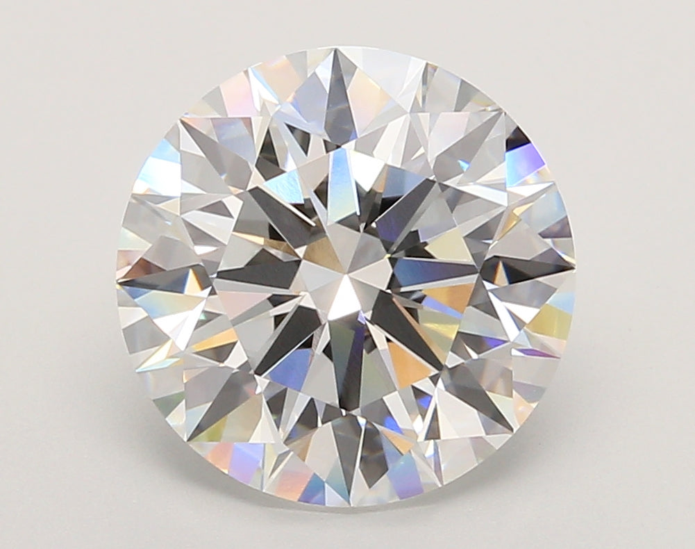 5.05 Carat Round Shaped, Ideal Cut, E Color, VVS1 Clarity, IGI Certified Lab Grown Diamond