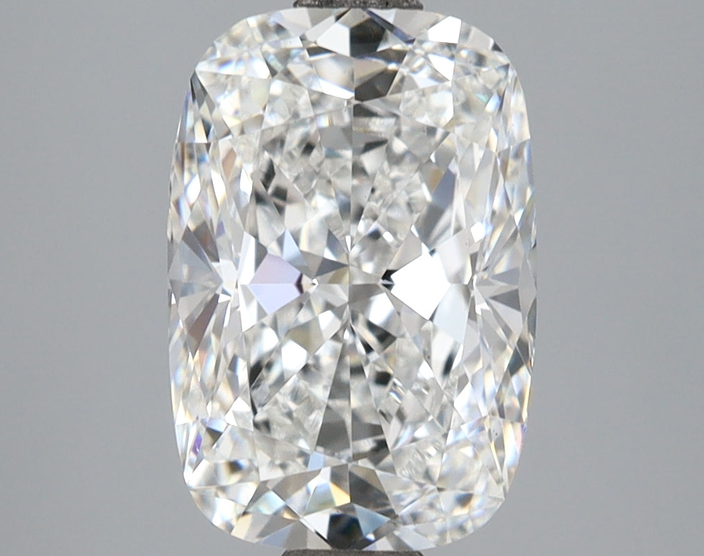 3.02 Carat Cushion Shaped, Ideal Cut, E Color, VS1 Clarity, IGI Certified Lab Grown Diamond