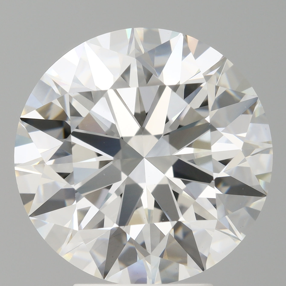 5.10 Carat Round Shaped, Ideal Cut, F Color, VVS2 Clarity, IGI Certified Lab Grown Diamond