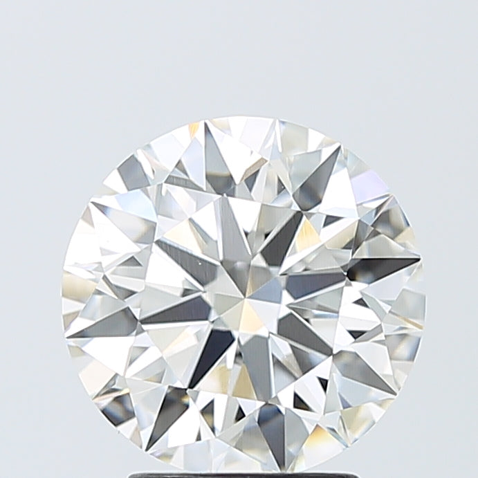 3.10 Carat Round Shaped, Ideal Cut, F Color, VVS2 Clarity, IGI Certified Lab Grown Diamond