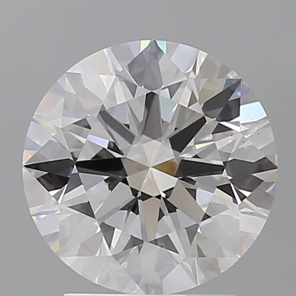 2.56 Carat Round Shaped, Ideal Cut, D Color, VS1 Clarity, IGI Certified Lab Grown Diamond