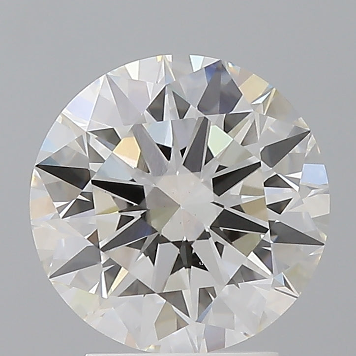 3.04 Carat Round Shaped, Excellent Cut, F Color, VS1 Clarity, IGI Certified Lab Grown Diamond