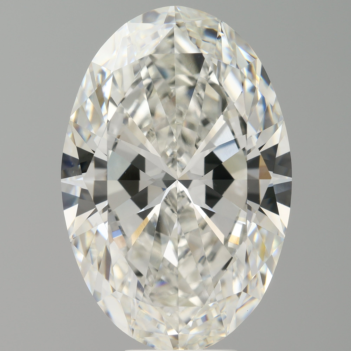 9.51 Carat Oval Shaped, Ideal Cut, F Color, VVS2 Clarity, IGI Certified Lab Grown Diamond