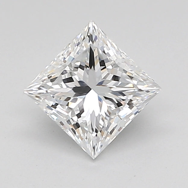 1.01 Carat Princess Shaped, Ideal Cut, D Color, VVS1 Clarity, IGI Certified Lab Grown Diamond