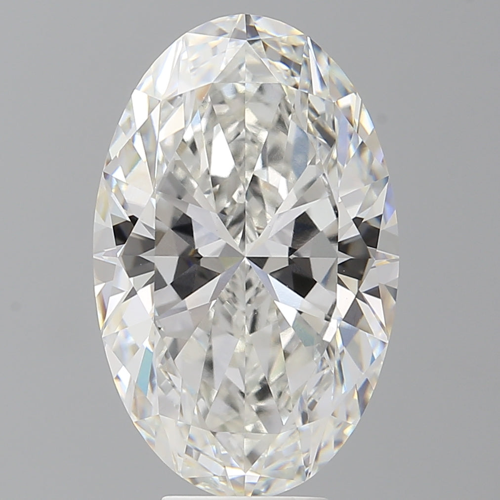 8.09 Carat Oval Shaped, Ideal Cut, F Color, VVS2 Clarity, IGI Certified Lab Grown Diamond