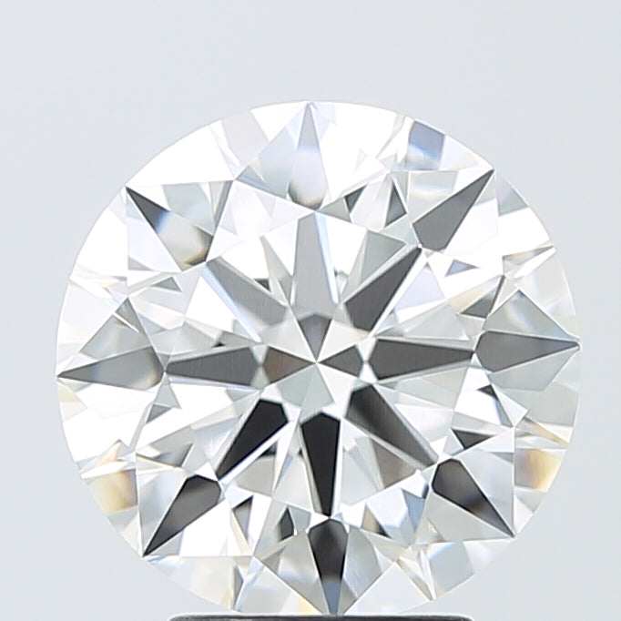 4.01 Carat Round Shaped, Ideal Cut, F Color, VVS2 Clarity, IGI Certified Lab Grown Diamond