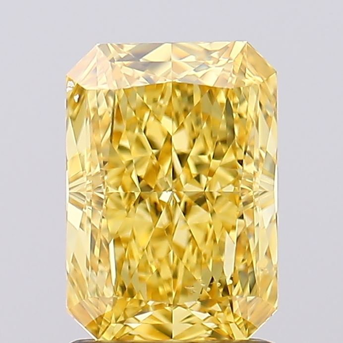 1.64 Carat Radiant Shaped, Excellent Cut, VS1 Clarity, IGI Certified Lab Grown Diamond