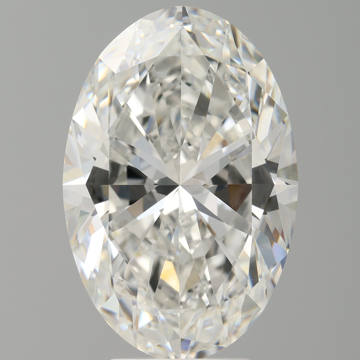 6.10 Carat Oval Shaped, Ideal Cut, E Color, VVS2 Clarity, IGI Certified Lab Grown Diamond