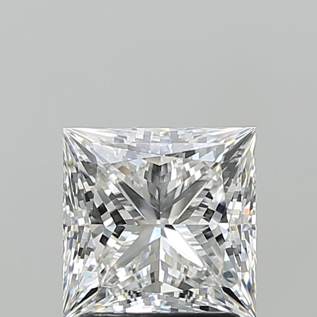 2.03 Carat Princess Shaped, Ideal Cut, E Color, VVS2 Clarity, IGI Certified Lab Grown Diamond