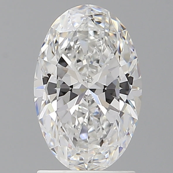 1.60 Carat Oval Shaped, Ideal Cut, D Color, VVS2 Clarity, IGI Certified Lab Grown Diamond