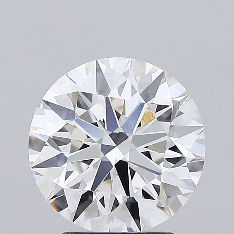 3.01 Carat Round Shaped, Ideal Cut, F Color, VVS2 Clarity, IGI Certified Lab Grown Diamond