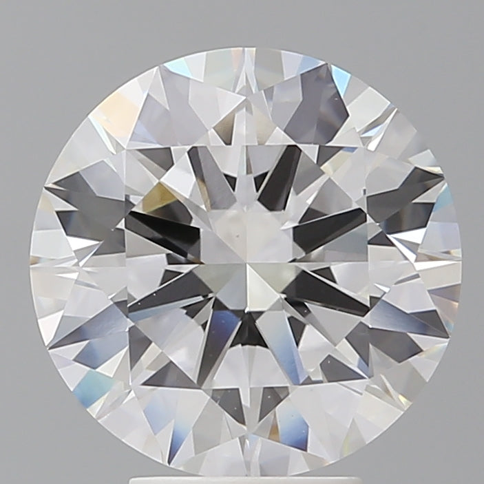 5.05 Carat Round Shaped, Ideal Cut, F Color, VVS2 Clarity, IGI Certified Lab Grown Diamond