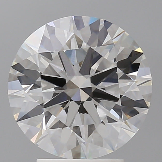 3.53 Carat Round Shaped, Ideal Cut, F Color, VVS2 Clarity, IGI Certified Lab Grown Diamond