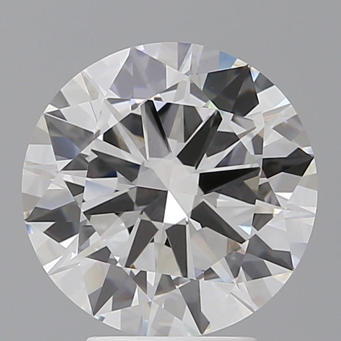 3.95 Carat Round Shaped, Excellent Cut, E Color, VVS2 Clarity, IGI Certified Lab Grown Diamond
