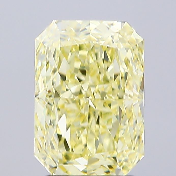 2.48 Carat Radiant Shaped, Ideal Cut, VVS2 Clarity, IGI Certified Lab Grown Diamond