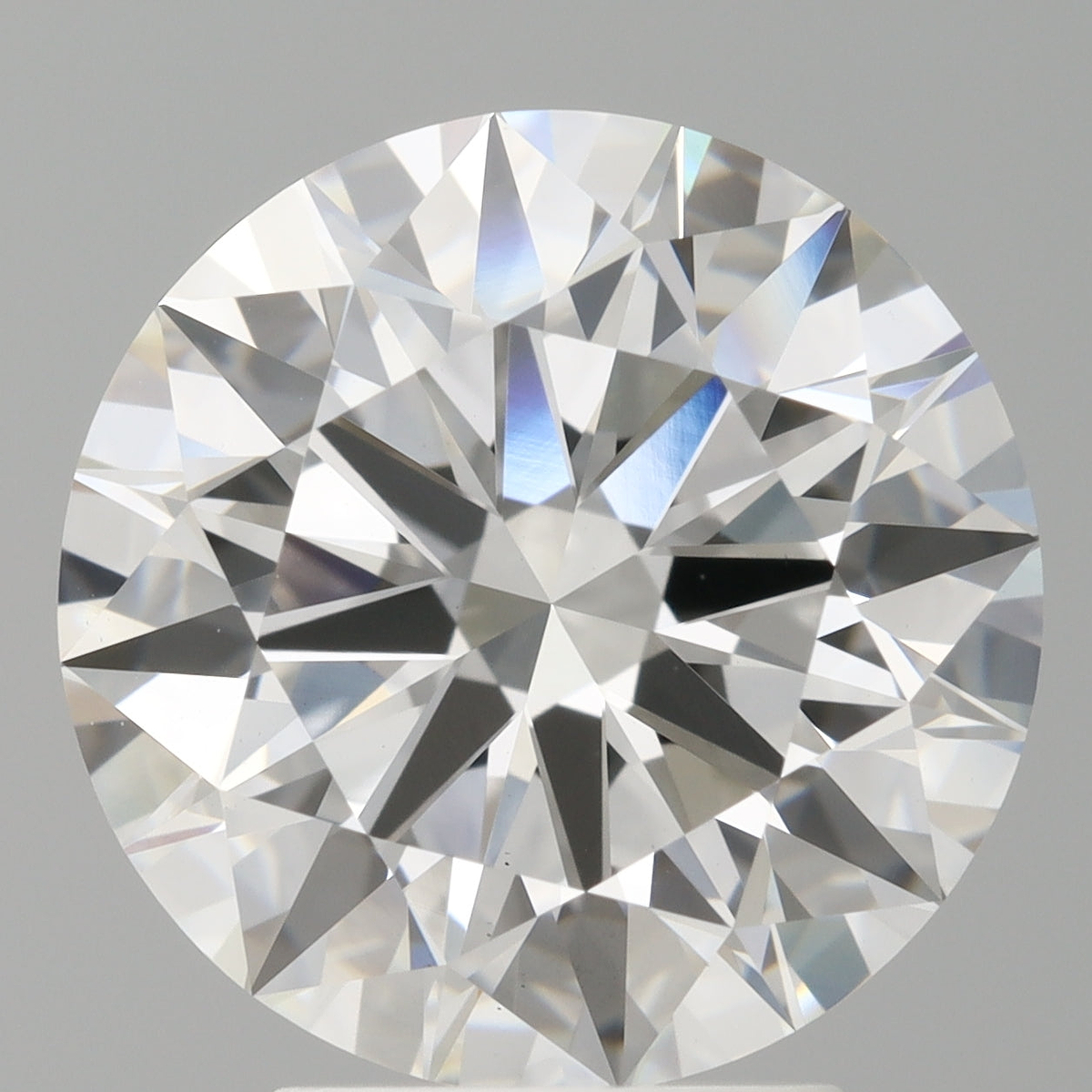 4.08 Carat Round Shaped, Ideal Cut, E Color, VS1 Clarity, IGI Certified Lab Grown Diamond