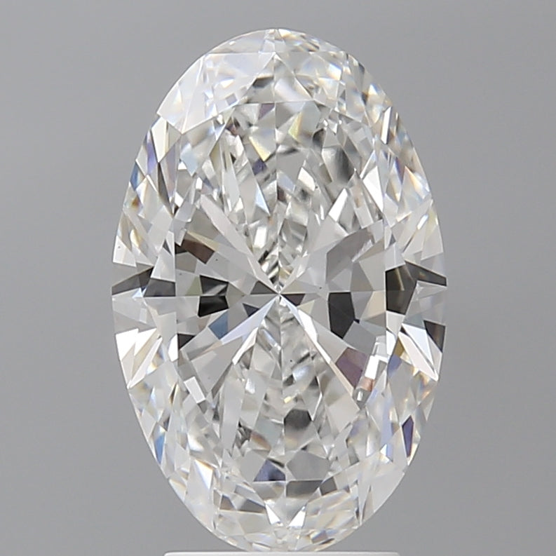 3.53 Carat Oval Shaped, Ideal Cut, E Color, VS1 Clarity, IGI Certified Lab Grown Diamond