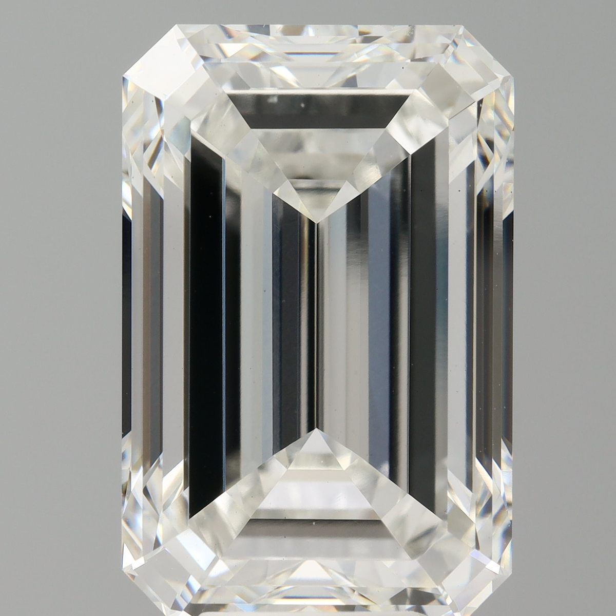 9.02 Carat Emerald Shaped, Ideal Cut, F Color, VS1 Clarity, IGI Certified Lab Grown Diamond