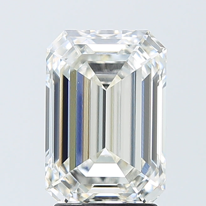 3.10 Carat Emerald Shaped, Ideal Cut, F Color, VS1 Clarity, IGI Certified Lab Grown Diamond