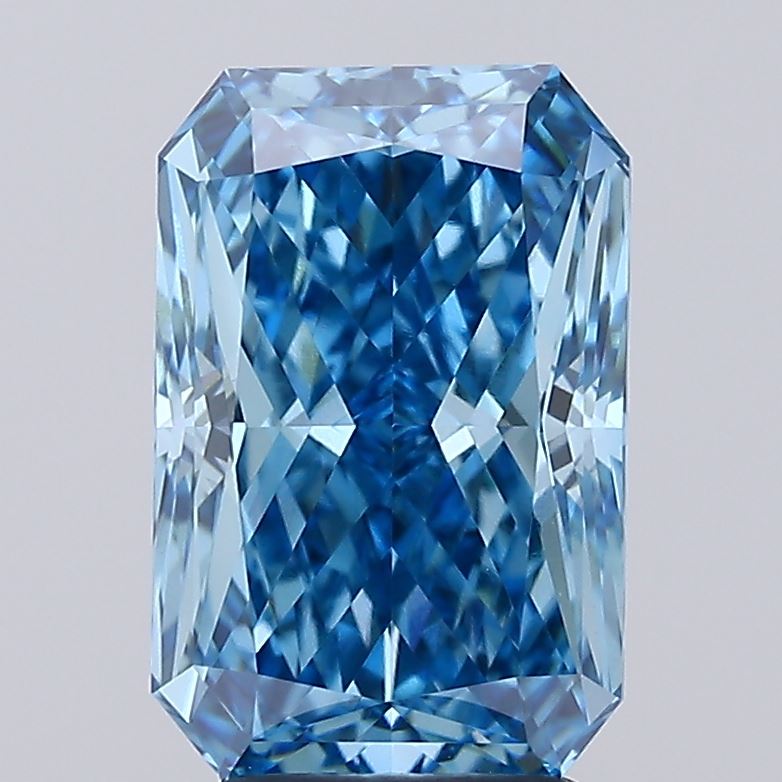 3.56 Carat Radiant Shaped, Excellent Cut, VS1 Clarity, IGI Certified Lab Grown Diamond