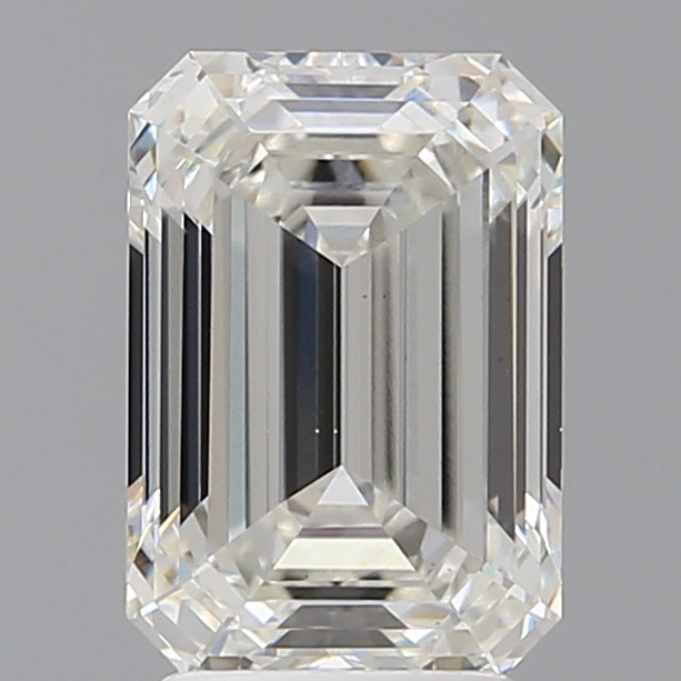 3.10 Carat Emerald Shaped, Ideal Cut, G Color, VS1 Clarity, IGI Certified Lab Grown Diamond