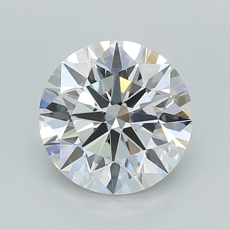 2.00 Carat Round Shaped, Ideal Cut, E Color, VVS2 Clarity, IGI Certified Lab Grown Diamond