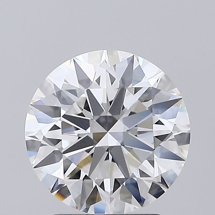 2.20 Carat Round Shaped, Ideal Cut, D Color, VVS2 Clarity, IGI Certified Lab Grown Diamond