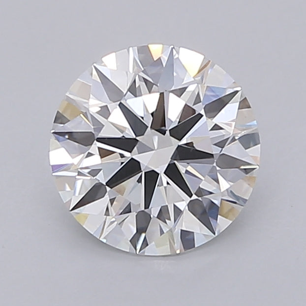 1.54 Carat Round Shaped, Ideal Cut, D Color, VVS2 Clarity, IGI Certified Lab Grown Diamond