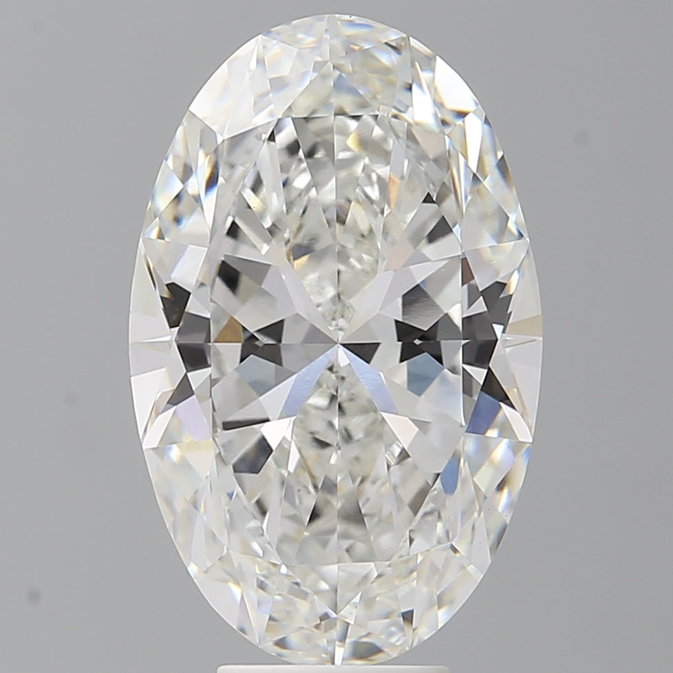 7.06 Carat Oval Shaped, Ideal Cut, E Color, VVS2 Clarity, IGI Certified Lab Grown Diamond