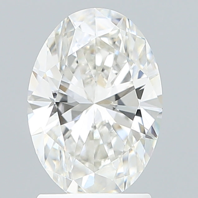 2.00 Carat Oval Shaped, Ideal Cut, F Color, VVS2 Clarity, IGI Certified Lab Grown Diamond