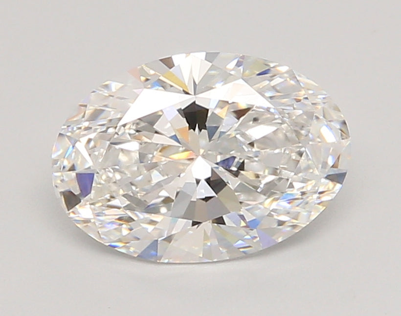 2.03 Carat Oval Shaped, Ideal Cut, E Color, VVS2 Clarity, IGI Certified Lab Grown Diamond