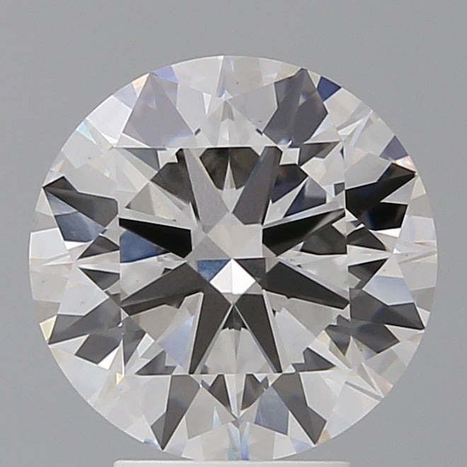 4.00 Carat Round Shaped, Ideal Cut, F Color, VS1 Clarity, IGI Certified Lab Grown Diamond