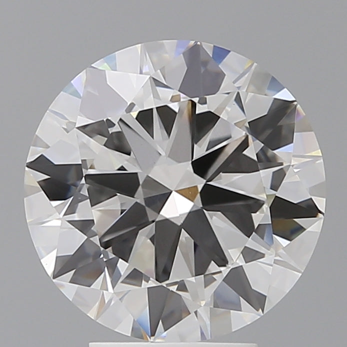 4.52 Carat Round Shaped, Excellent Cut, E Color, VVS2 Clarity, IGI Certified Lab Grown Diamond