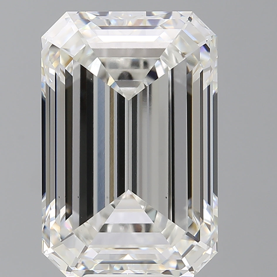 11.55 Carat Emerald Shaped, Ideal Cut, F Color, VS1 Clarity, IGI Certified Lab Grown Diamond