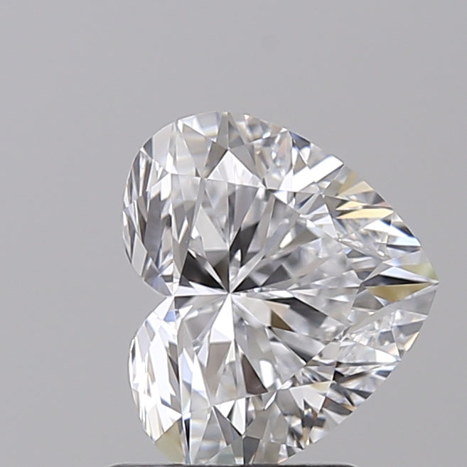 1.53 Carat Heart Shaped, Ideal Cut, D Color, IF Clarity, IGI Certified Lab Grown Diamond