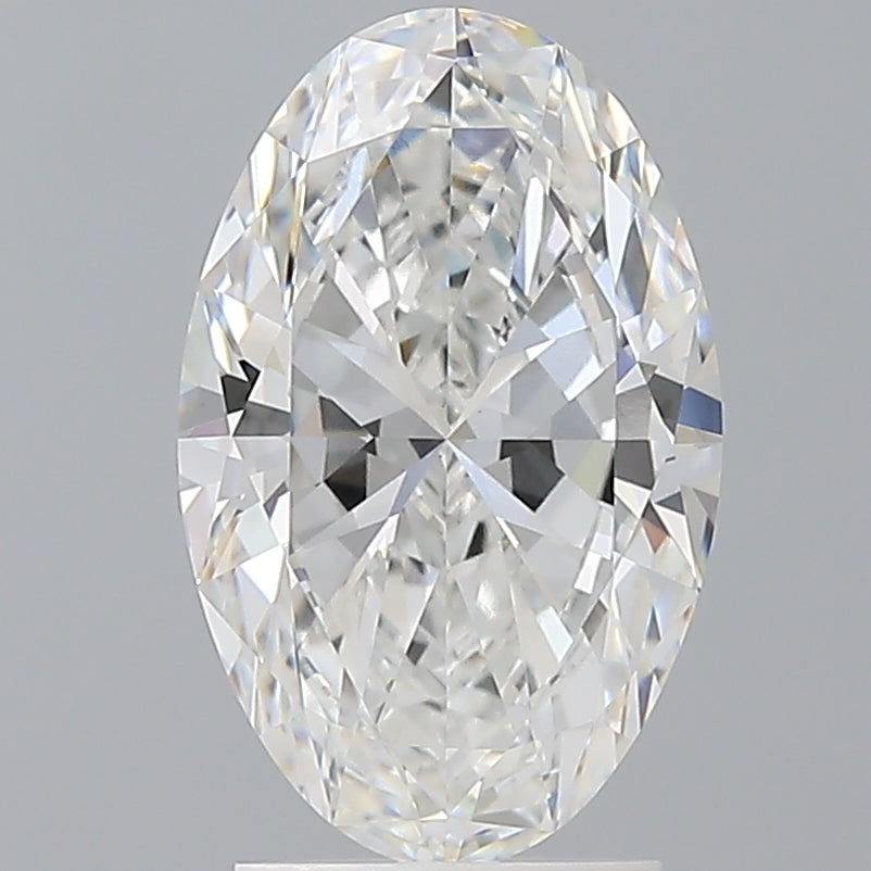 2.59 Carat Oval Shaped, Ideal Cut, E Color, VVS2 Clarity, IGI Certified Lab Grown Diamond