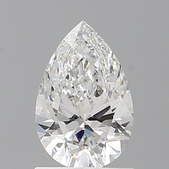 1.05 Carat Pear Shaped, Ideal Cut, D Color, VVS2 Clarity, IGI Certified Lab Grown Diamond