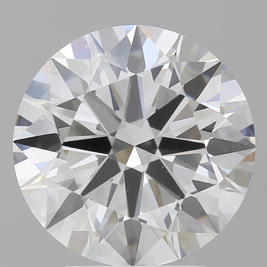4.04 Carat Round Shaped, Ideal Cut, F Color, VS1 Clarity, IGI Certified Lab Grown Diamond