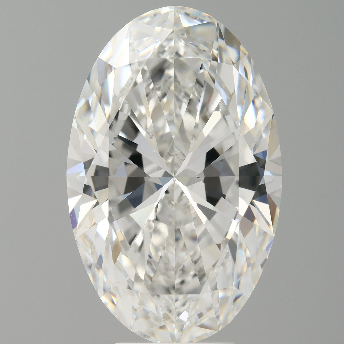 7.10 Carat Oval Shaped, Ideal Cut, F Color, VVS2 Clarity, IGI Certified Lab Grown Diamond