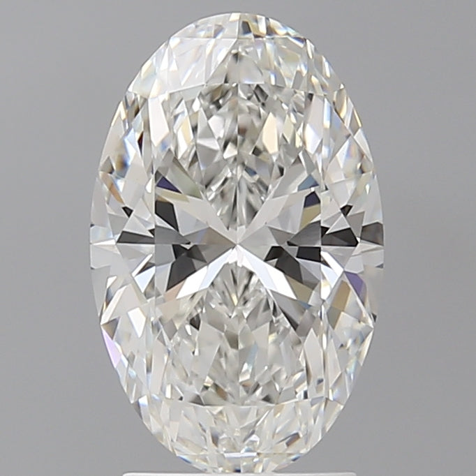 2.58 Carat Oval Shaped, Ideal Cut, F Color, VS1 Clarity, IGI Certified Lab Grown Diamond