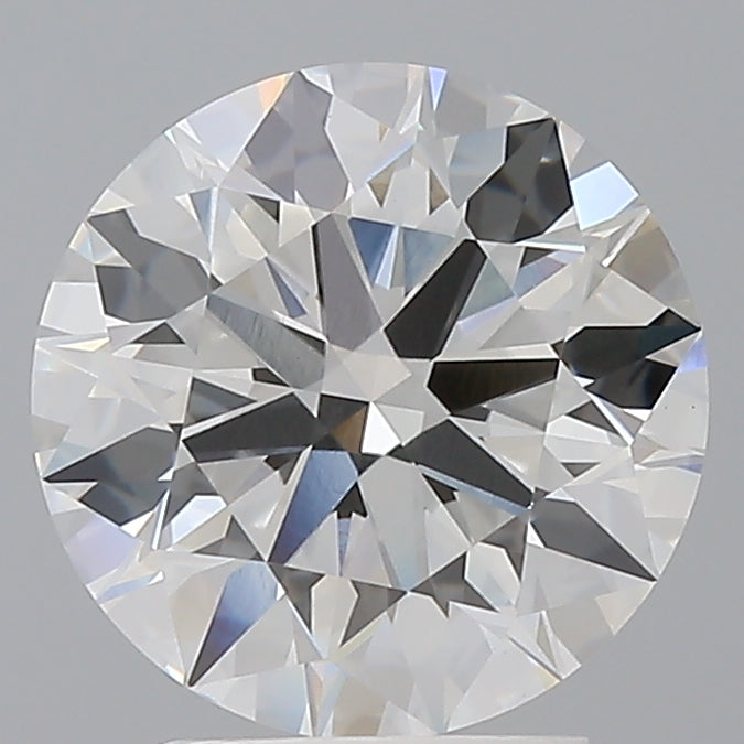 3.08 Carat Round Shaped, Ideal Cut, F Color, VVS2 Clarity, IGI Certified Lab Grown Diamond