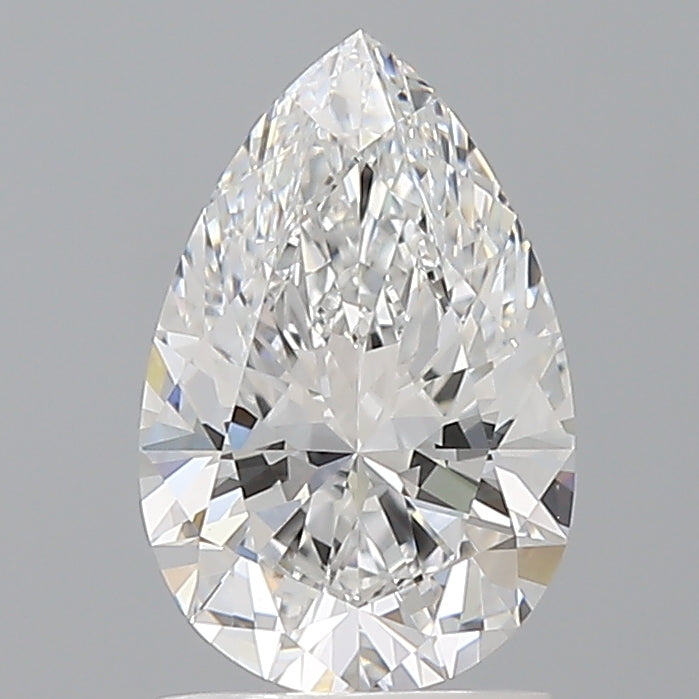 1.59 Carat Pear Shaped, Ideal Cut, E Color, VVS2 Clarity, IGI Certified Lab Grown Diamond