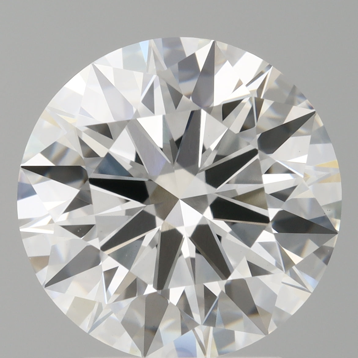 3.10 Carat Round Shaped, Ideal Cut, E Color, VVS2 Clarity, IGI Certified Lab Grown Diamond