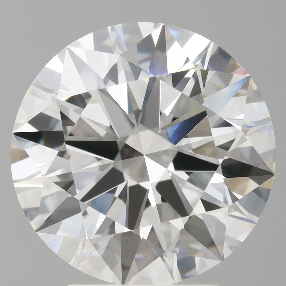4.09 Carat Round Shaped, Ideal Cut, E Color, VVS2 Clarity, IGI Certified Lab Grown Diamond
