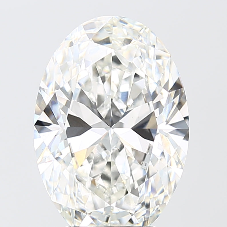 5.06 Carat Oval Shaped, Very Good Cut, E Color, VS1 Clarity, IGI Certified Lab Grown Diamond